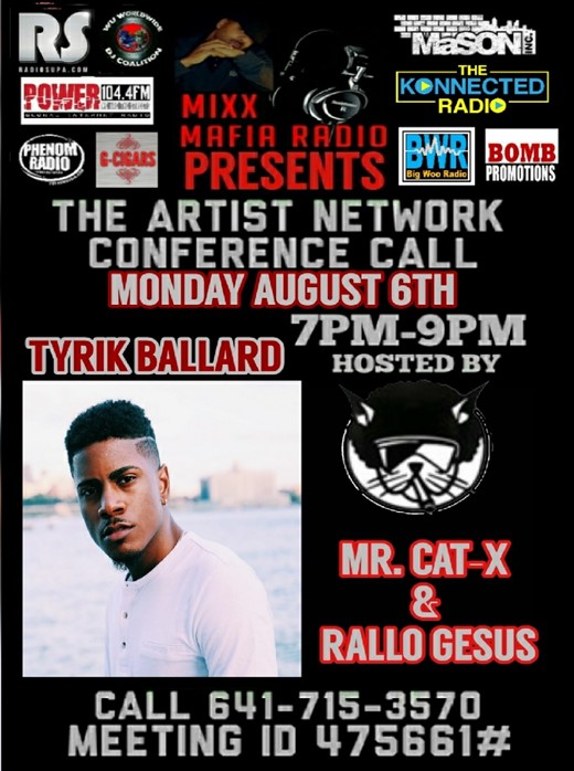 The Artists Network Conference Call Monday August 6 2018