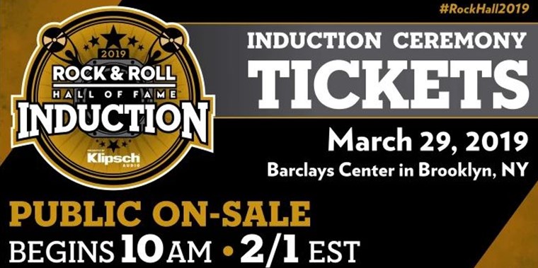 The Rock & Roll Hall Of Fame Induction Ceremony @Barclays Center Friday March 29, 2019