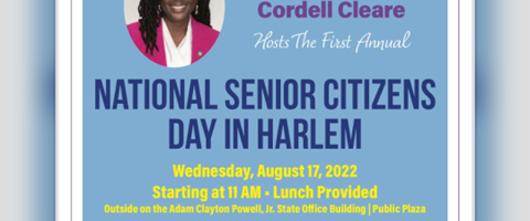 The First Annual National Senior Citizens Day In Harlem @ ACP State Office Building Wednesday August 17, 2022
