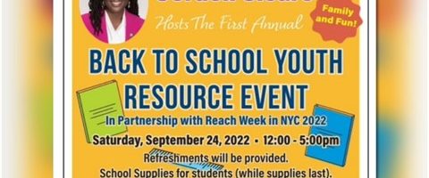 Back To School Youth Resource Event @ ACP State Office Building Plaza Saturday September 24, 2022