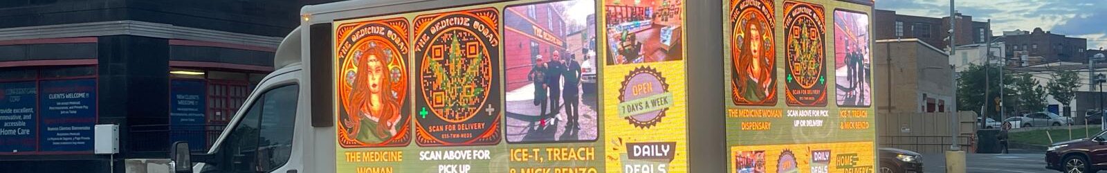 The Medicine Woman in Jersey City, NJ – SMOKIN’ BBQ on Sat May 21st, 2025 and LED Billboard Truck Promotions